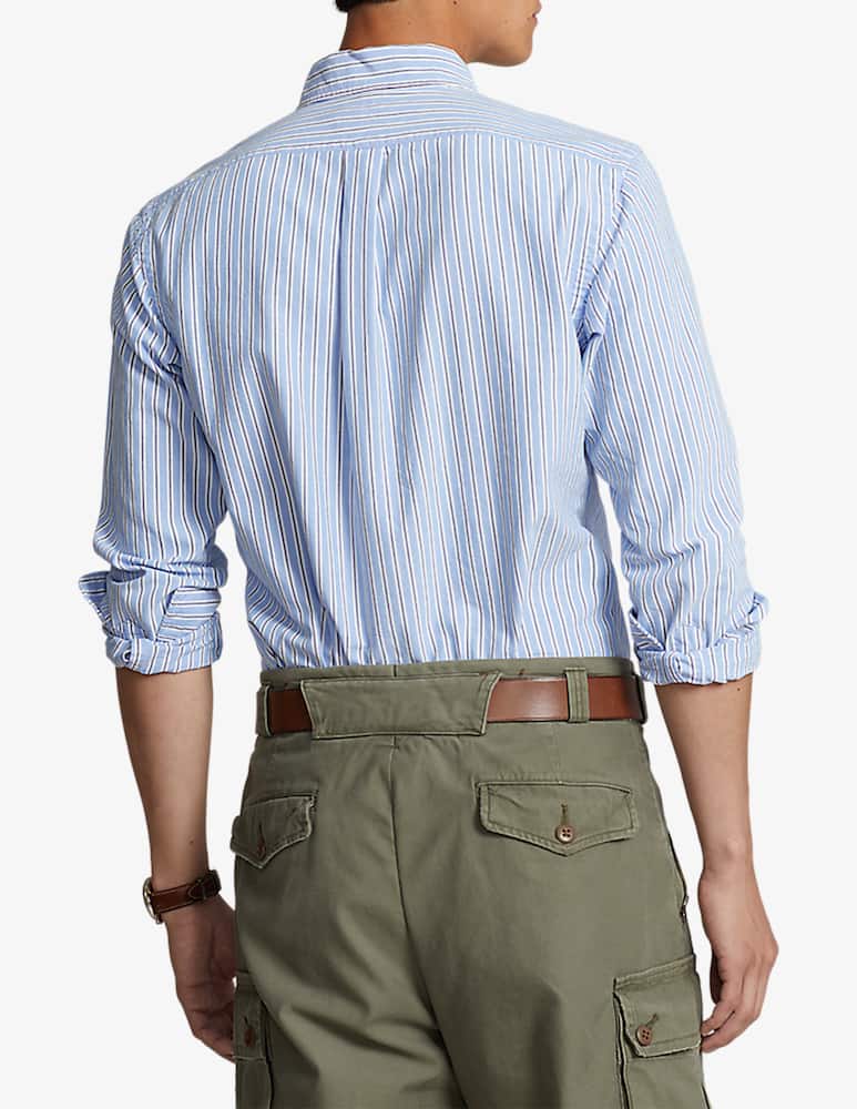 Polo Ralph Lauren Camicia custom fit oxford riga alternata - immagine 3 Polo Ralph Lauren Camicia custom fit oxford riga alternata - immagine 3