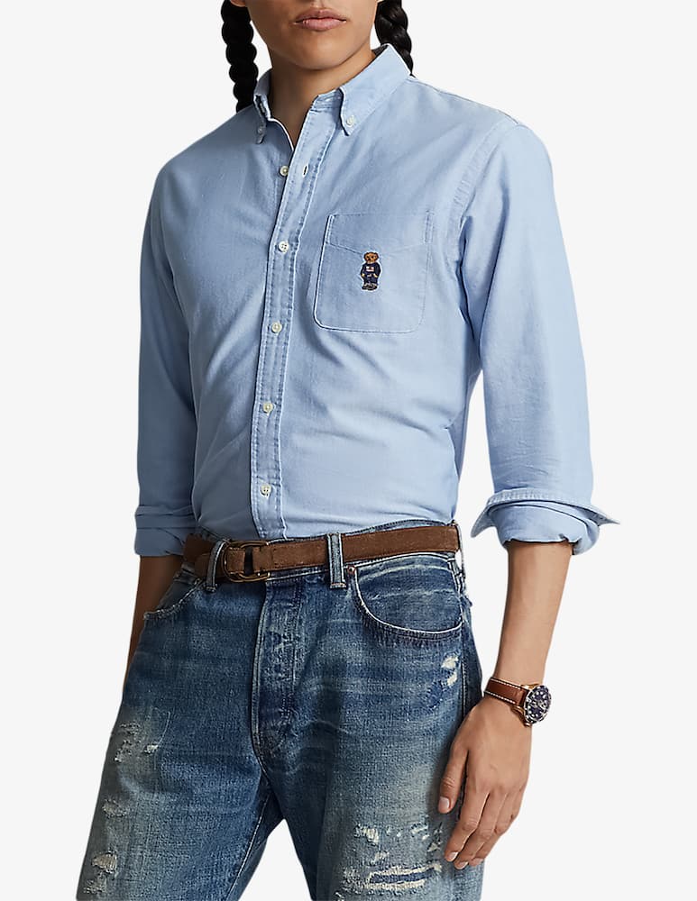 Polo Ralph Lauren Camicia custom oxford bear - immagine 1 Polo Ralph Lauren Camicia custom oxford bear - immagine 1