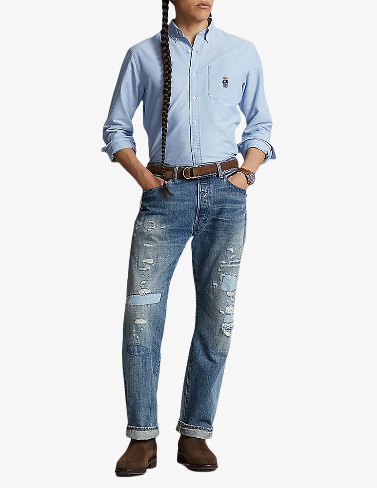 rinascente Polo Ralph Lauren Camicia custom oxford bear