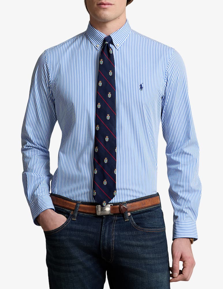 Polo Ralph Lauren Shirt slim pop stripes - picture 1 Polo Ralph Lauren Shirt slim pop stripes - picture 1