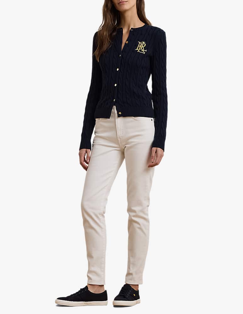 rinascente Lauren Ralph Lauren Cardigan con bottoni dorati