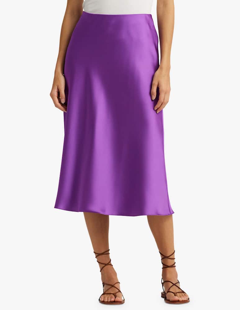 Lauren Ralph Lauren Gonna media in lino Sharae - immagine 1 Lauren Ralph Lauren Gonna media in lino Sharae - immagine 1
