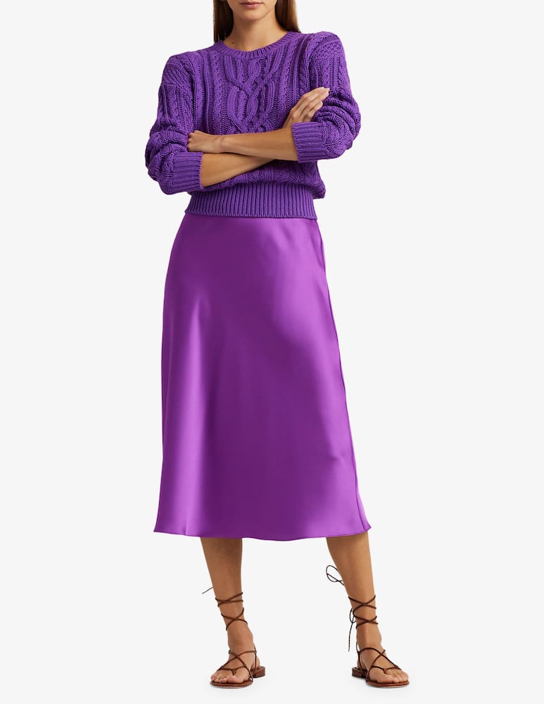 Lauren Ralph Lauren Gonna media in lino Sharae - immagine 2 Lauren Ralph Lauren Gonna media in lino Sharae - immagine 2