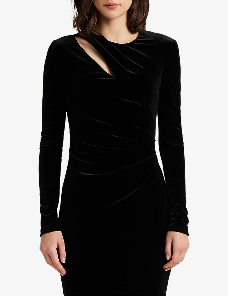 rinascente Lauren Ralph Lauren Maitlon long selleve dress