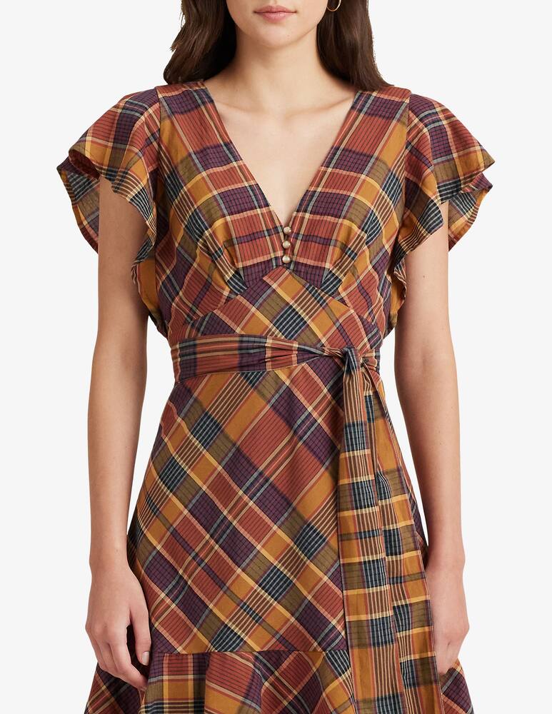 rinascente Lauren Ralph Lauren Abito da giorno Jacille a maniche corte