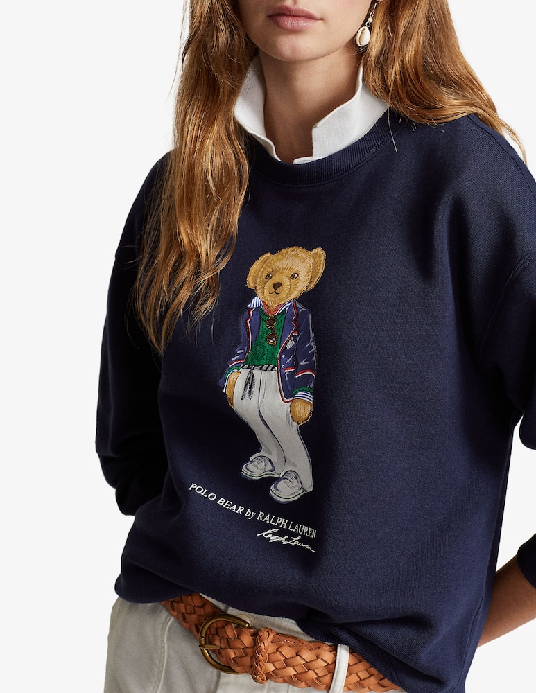 rinascente Polo Ralph Lauren Felpa Bear