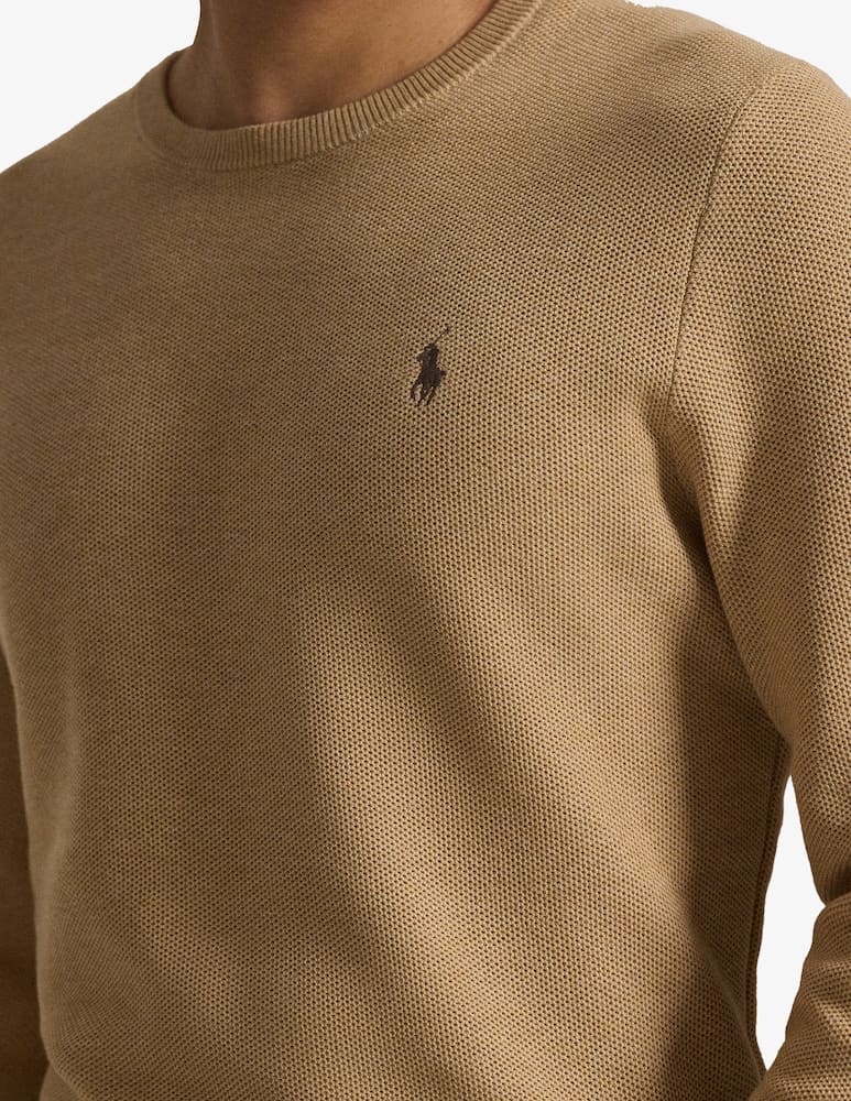 Polo Ralph Lauren Maglia girocollo nido d'ape - immagine 4 Polo Ralph Lauren Maglia girocollo nido d'ape - immagine 4