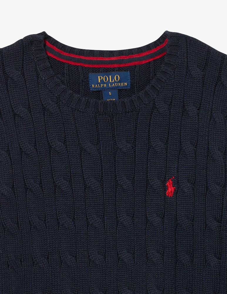 rinascente Polo Ralph Lauren Maglione con trecce