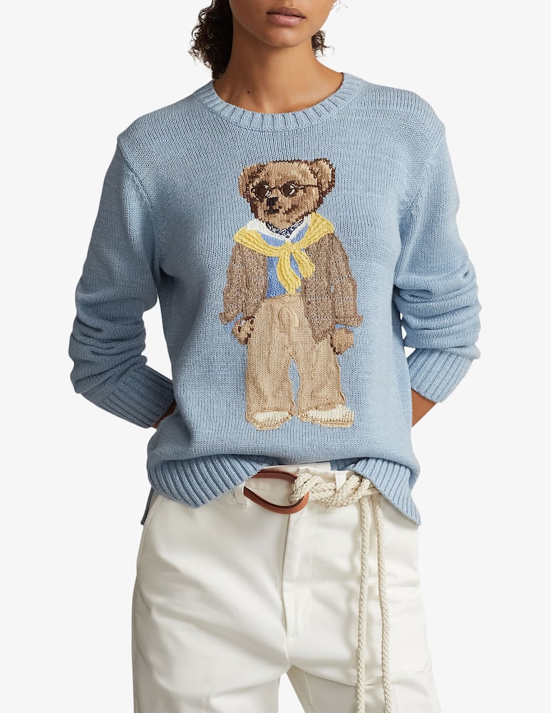 Polo Ralph Lauren Cotton jumper Bear - picture 1 Polo Ralph Lauren Cotton jumper Bear - picture 1