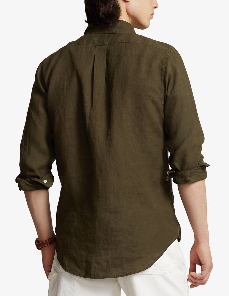 rinascente Polo Ralph Lauren Linen slim fit shirt