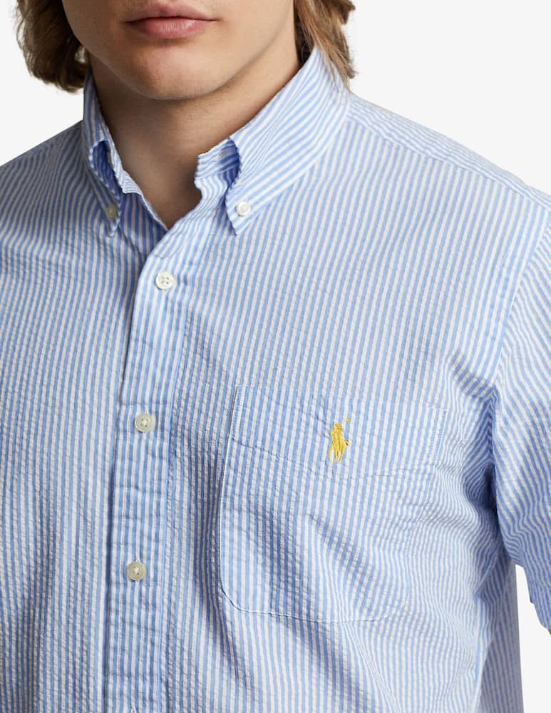 Polo Ralph Lauren Camicia seersucker a righe - immagine 4 Polo Ralph Lauren Camicia seersucker a righe - immagine 4