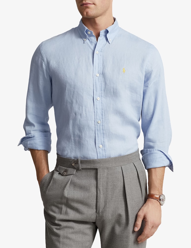 Polo Ralph Lauren Linen slim fit shirt - picture 1 Polo Ralph Lauren Linen slim fit shirt - picture 1