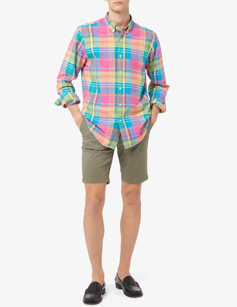 rinascente Polo Ralph Lauren Check oxford slim fit shirt