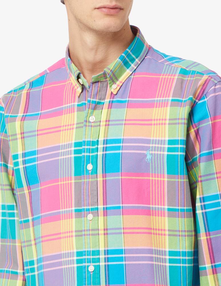 rinascente Polo Ralph Lauren Check oxford slim fit shirt