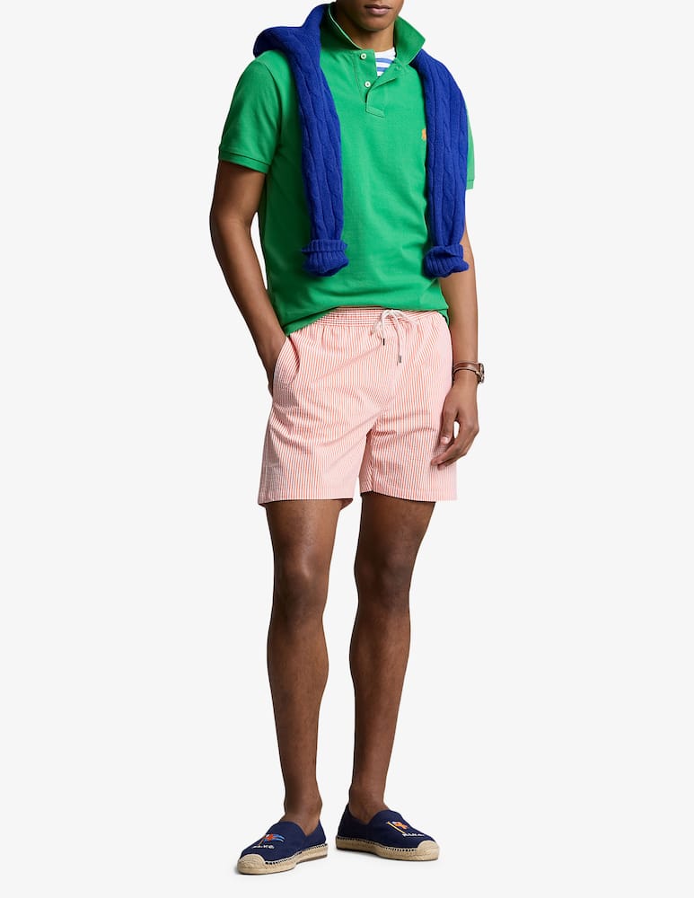 rinascente Polo Ralph Lauren Traveller seersucker swimsuit