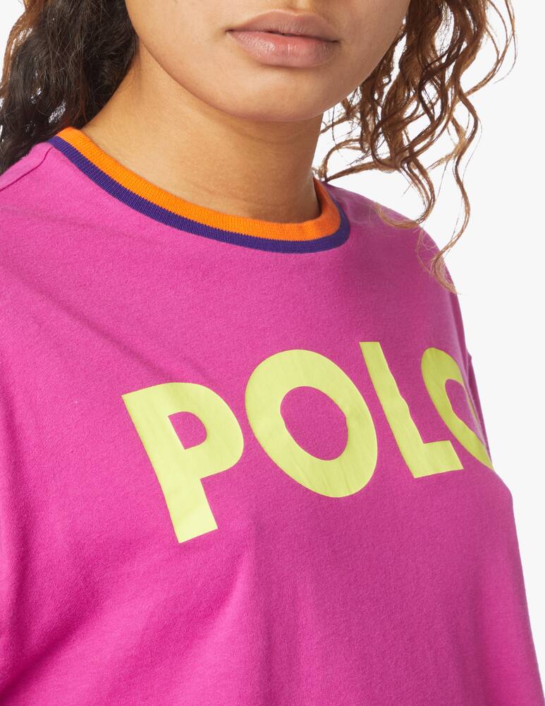 rinascente Polo Ralph Lauren T-shirt in cotone - rosa