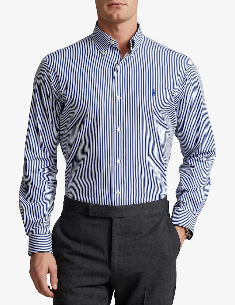 Polo Ralph Lauren Camicia slim fit a righe bengala - immagine 1 Polo Ralph Lauren Camicia slim fit a righe bengala - immagine 1