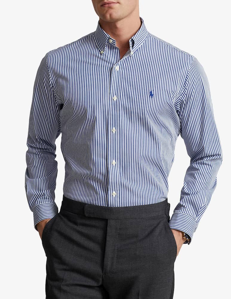 Polo Ralph Lauren Camicia slim fit a righe bengala - immagine 5 Polo Ralph Lauren Camicia slim fit a righe bengala - immagine 5
