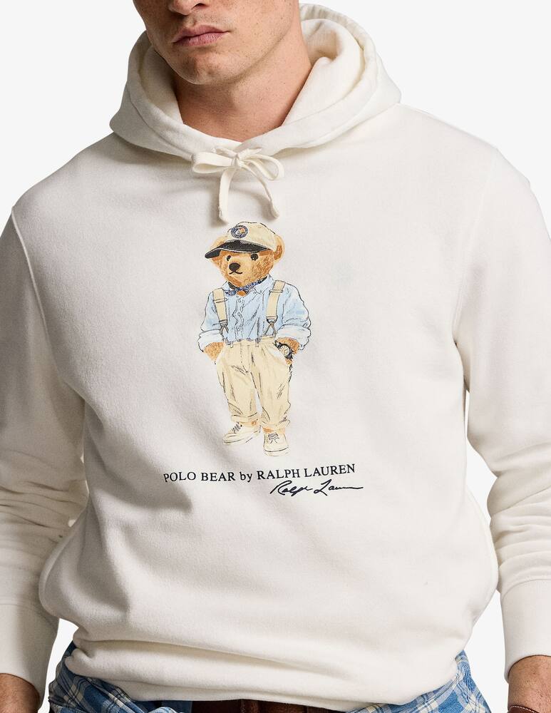 rinascente Polo Ralph Lauren Big bear striped hoodie