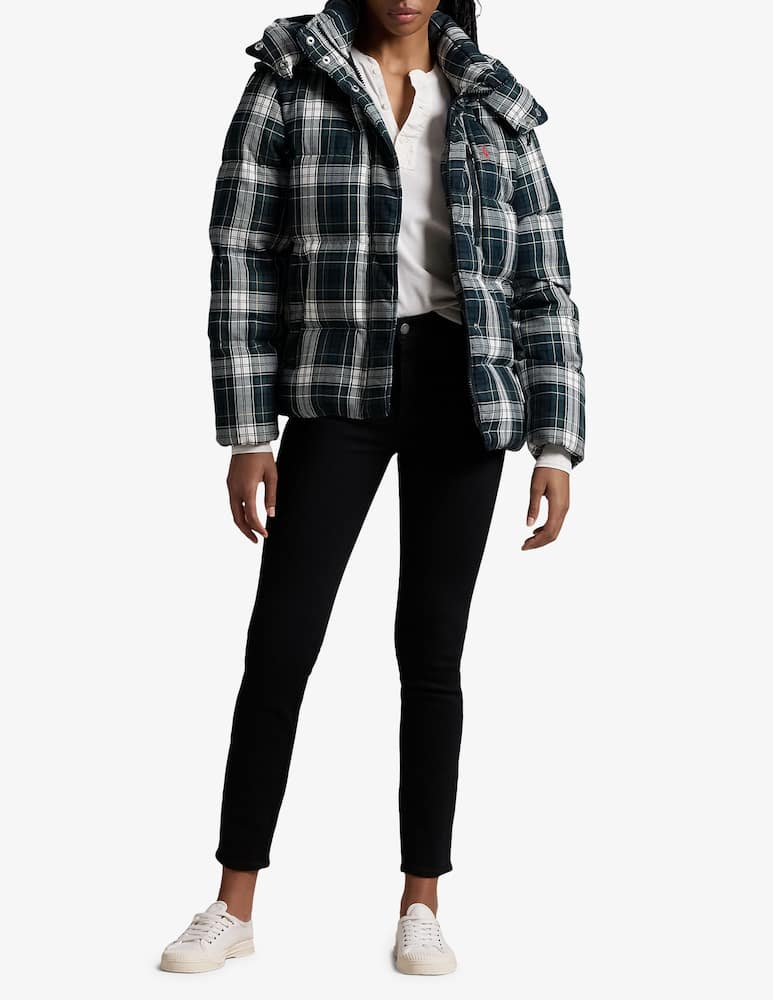 Polo Ralph Lauren Plaid Quilted Down Jacket - picture 2 Polo Ralph Lauren Plaid Quilted Down Jacket - picture 2