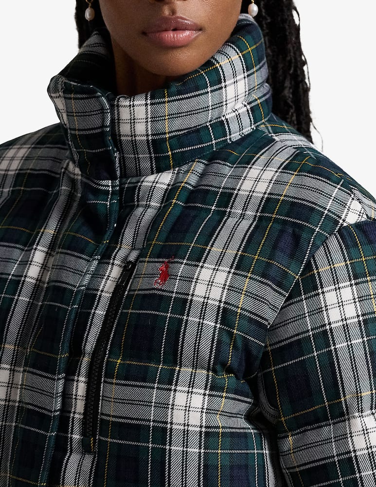 Polo Ralph Lauren Plaid Quilted Down Jacket - picture 4 Polo Ralph Lauren Plaid Quilted Down Jacket - picture 4