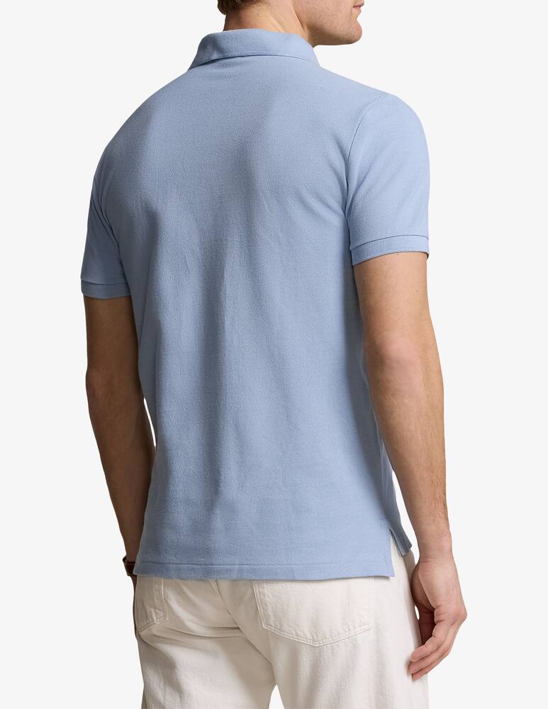 rinascente Polo Ralph Lauren Slim basic mesh polo shirt