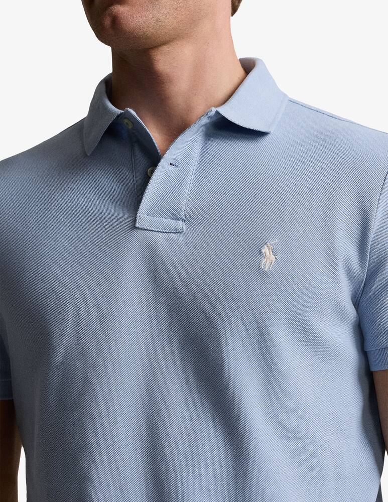 rinascente Polo Ralph Lauren Slim basic mesh polo shirt