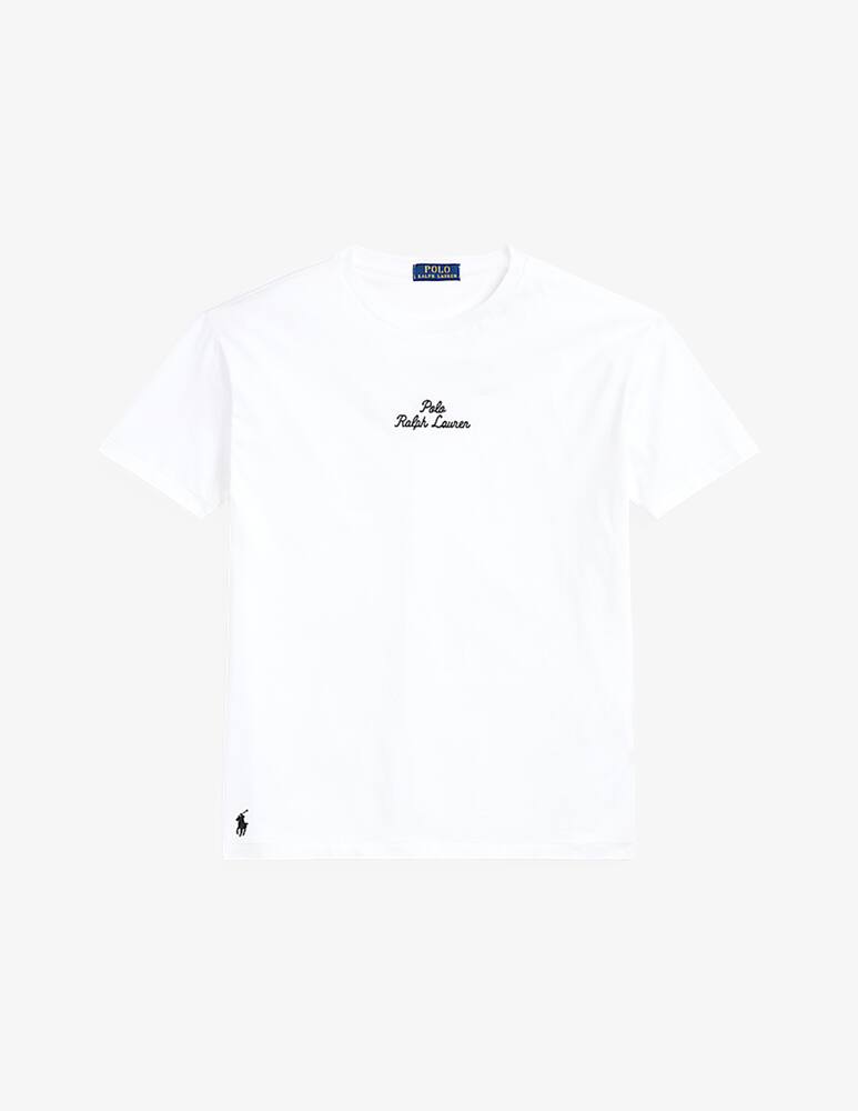 rinascente Polo Ralph Lauren T-shirt logo lettering petto