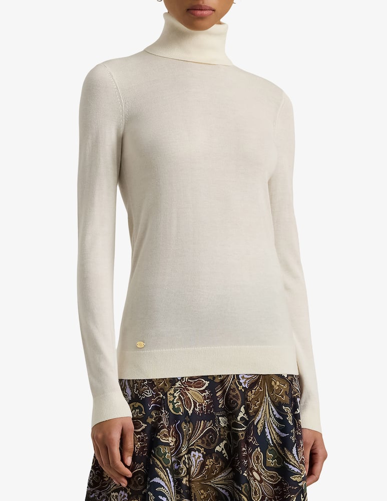 Lauren Ralph Lauren Maglia dolcevita in misto seta - immagine 1 Lauren Ralph Lauren Maglia dolcevita in misto seta - immagine 1