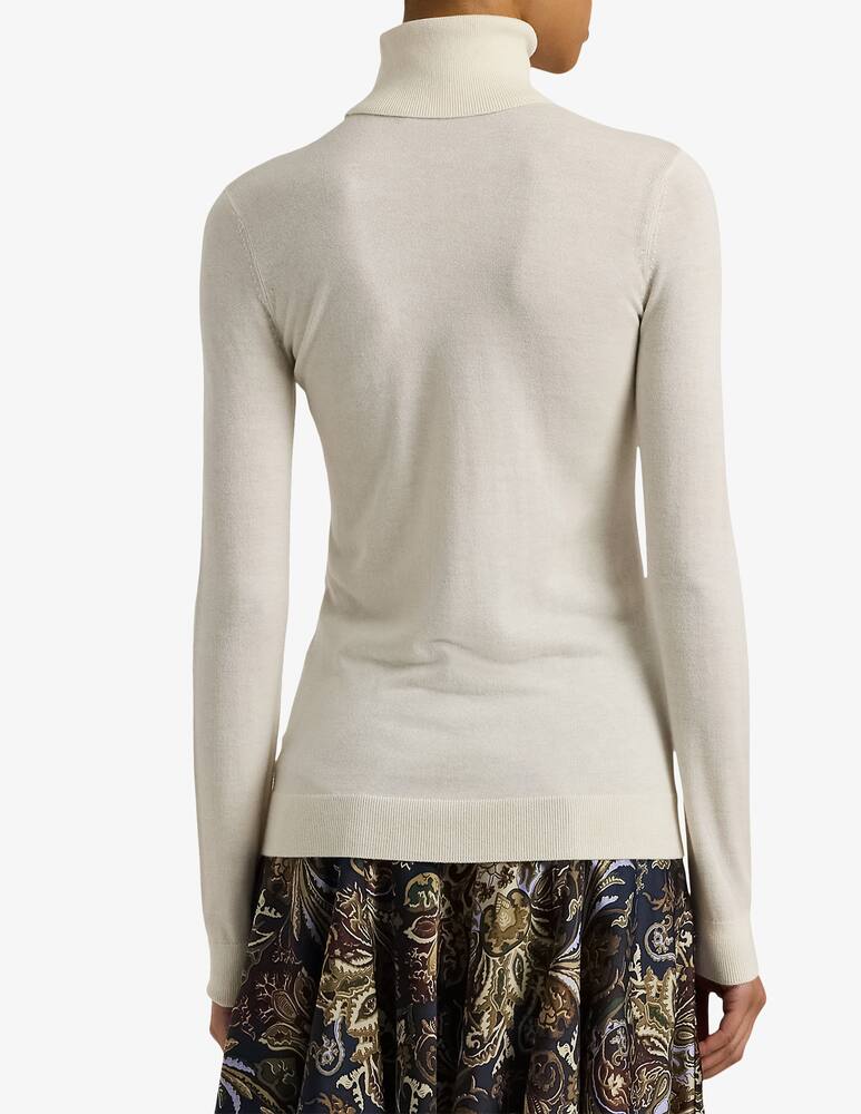 rinascente Lauren Ralph Lauren Maglia dolcevita in misto seta