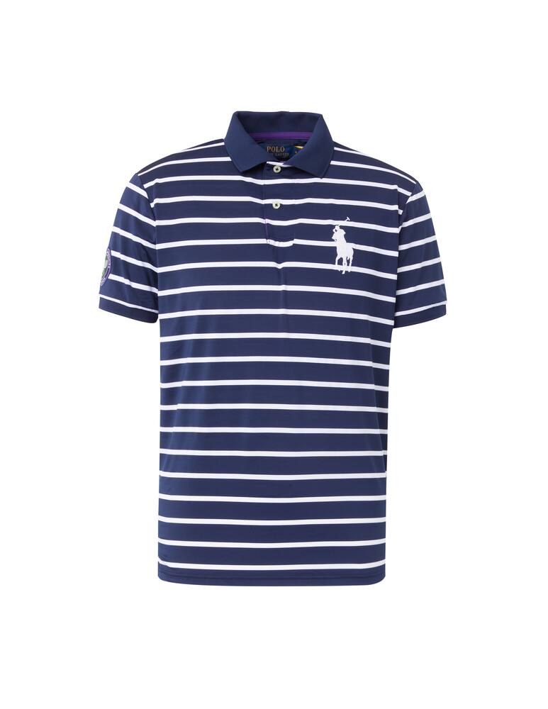 rinascente Polo Ralph Lauren Striped wim poloshirt - white