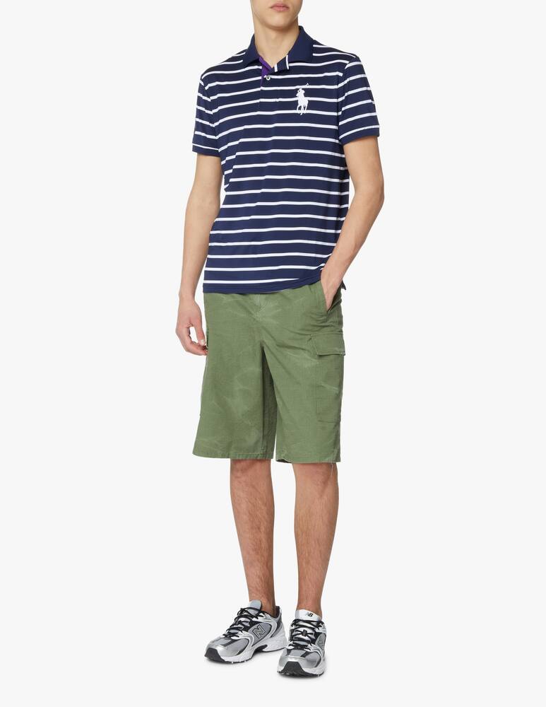 rinascente Polo Ralph Lauren Striped wim poloshirt - white