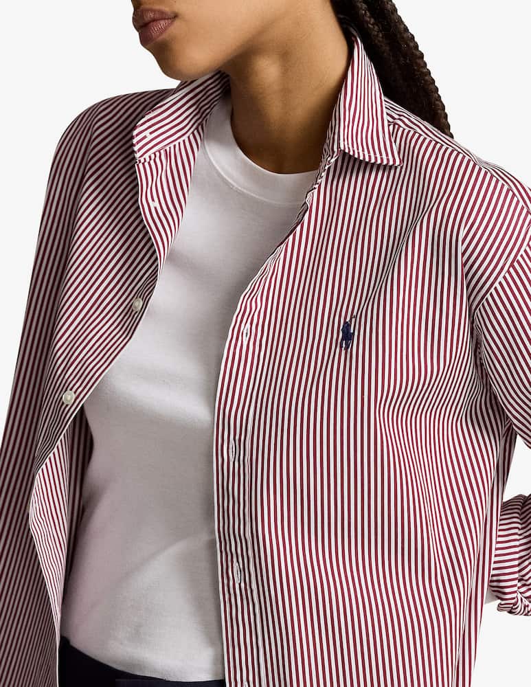 Polo Ralph Lauren Camicia in cotone a righe Relaxed-Fit - immagine 4 Polo Ralph Lauren Camicia in cotone a righe Relaxed-Fit - immagine 4