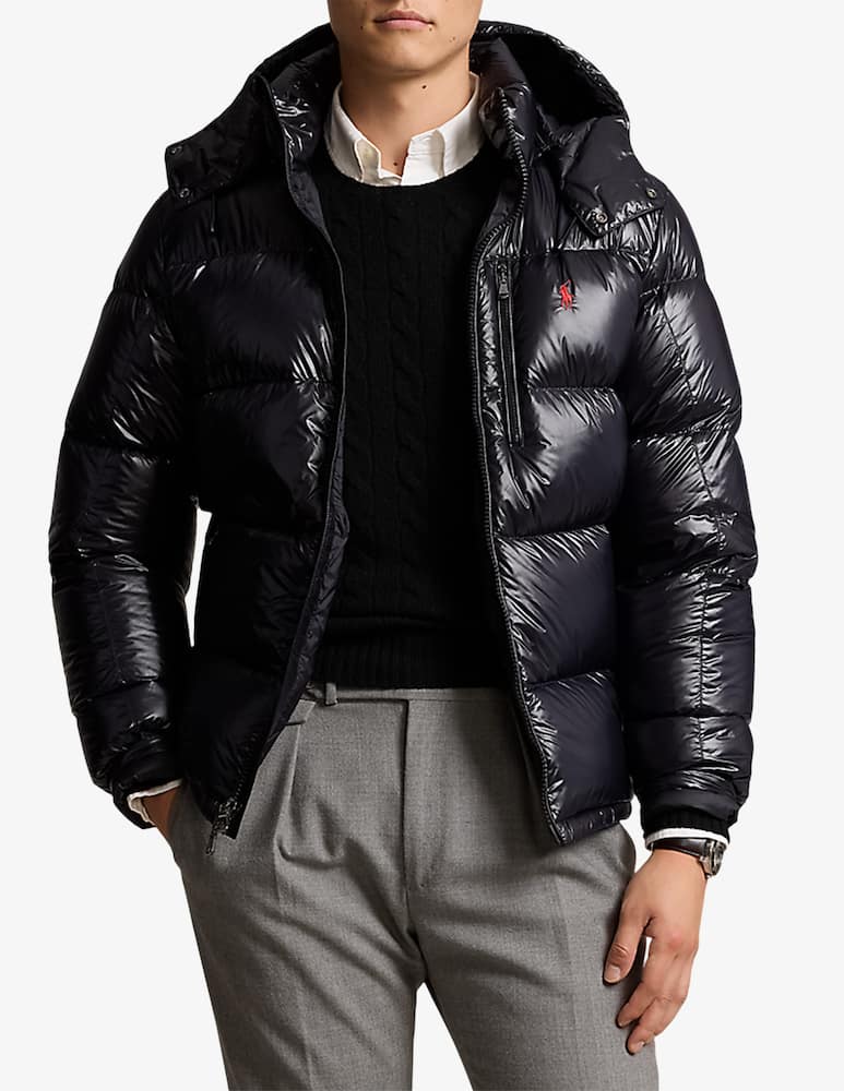 Polo Ralph Lauren Giacca con cappuccio imbottita glossy - immagine 1 Polo Ralph Lauren Giacca con cappuccio imbottita glossy - immagine 1