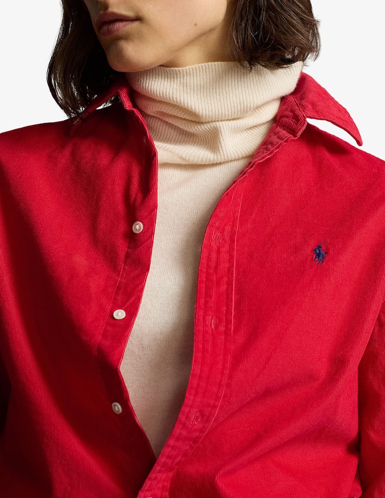 rinascente Polo Ralph Lauren Camicia rilassata in velluto a coste 