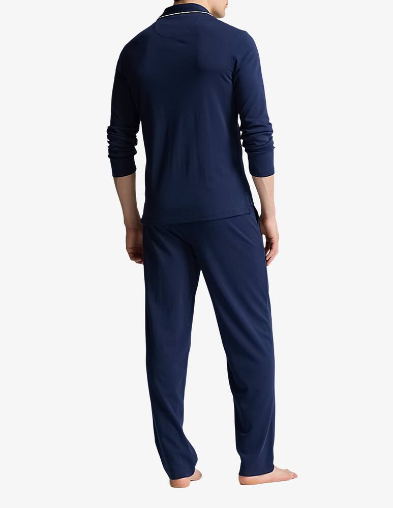rinascente Polo Ralph Lauren Long sleeve jersey pyjama set