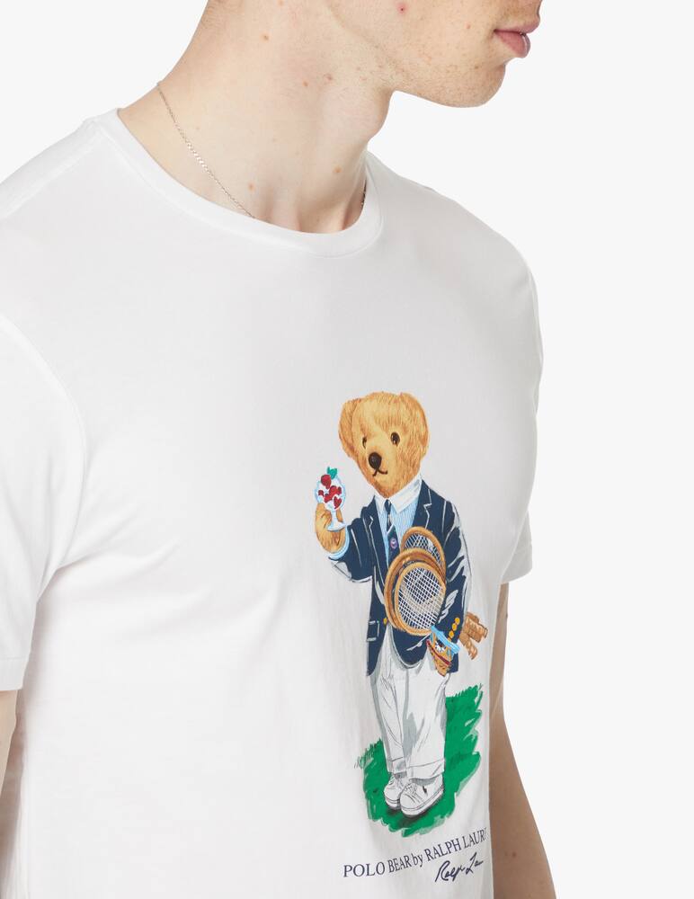 rinascente Polo Ralph Lauren Maglietta bear win - bianco