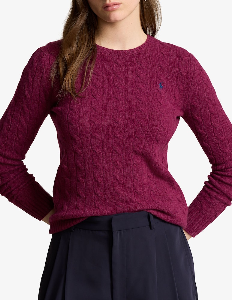 Polo Ralph Lauren Maglia a trecce in lana e cashmere - immagine 1 Polo Ralph Lauren Maglia a trecce in lana e cashmere - immagine 1