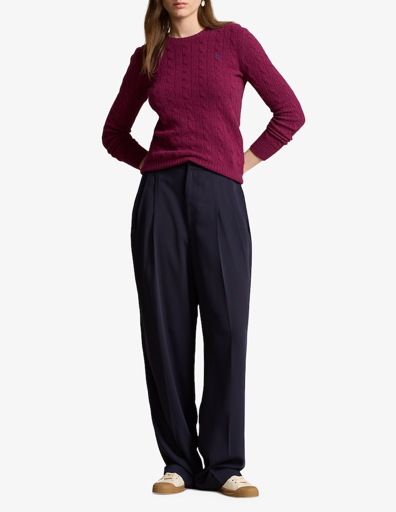Polo Ralph Lauren Maglia a trecce in lana e cashmere - immagine 2 Polo Ralph Lauren Maglia a trecce in lana e cashmere - immagine 2
