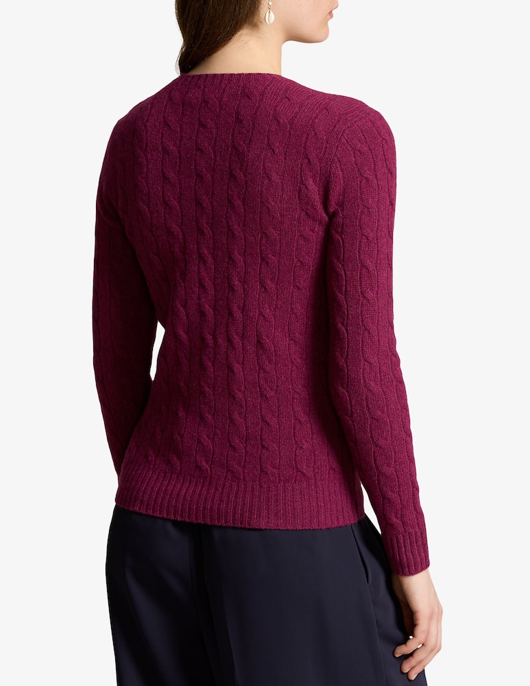 Polo Ralph Lauren Maglia a trecce in lana e cashmere - immagine 3 Polo Ralph Lauren Maglia a trecce in lana e cashmere - immagine 3