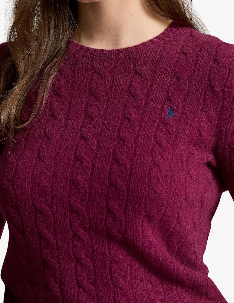Polo Ralph Lauren Maglia a trecce in lana e cashmere - immagine 4 Polo Ralph Lauren Maglia a trecce in lana e cashmere - immagine 4