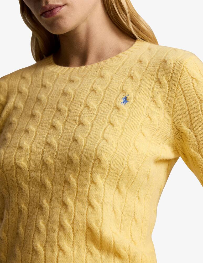 rinascente Polo Ralph Lauren Maglia a trecce in lana e cashmere