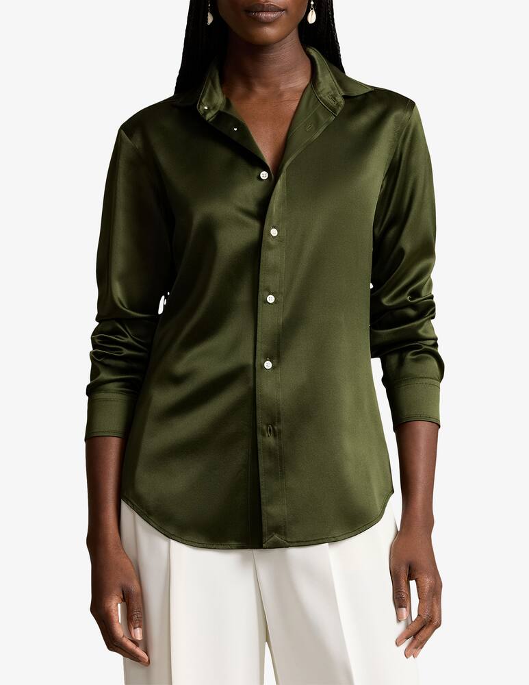 Polo Ralph Lauren Classic Fit Silk Shirt - picture 1 Polo Ralph Lauren Classic Fit Silk Shirt - picture 1