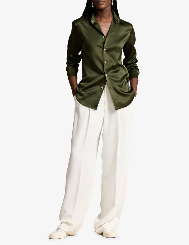 rinascente Polo Ralph Lauren Camicia in seta Classic-Fit