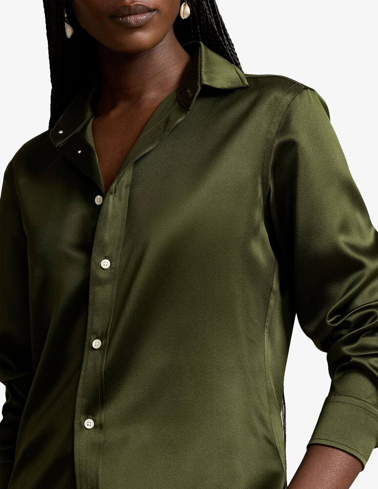 Polo Ralph Lauren Classic Fit Silk Shirt - picture 4 Polo Ralph Lauren Classic Fit Silk Shirt - picture 4