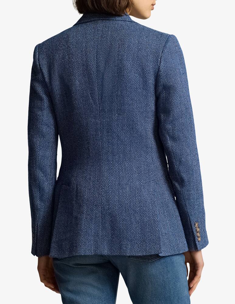 rinascente Polo Ralph Lauren Herringbone Linen-Blend Blazer
