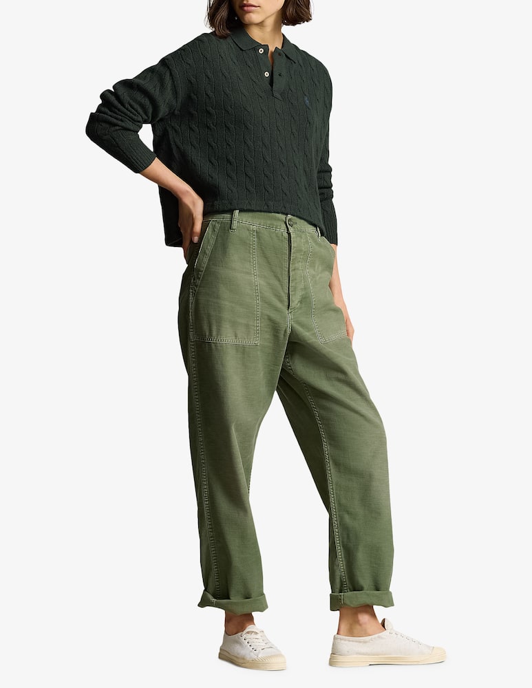 Polo Ralph Lauren Polo in lana e cashmere a trecce - immagine 2 Polo Ralph Lauren Polo in lana e cashmere a trecce - immagine 2
