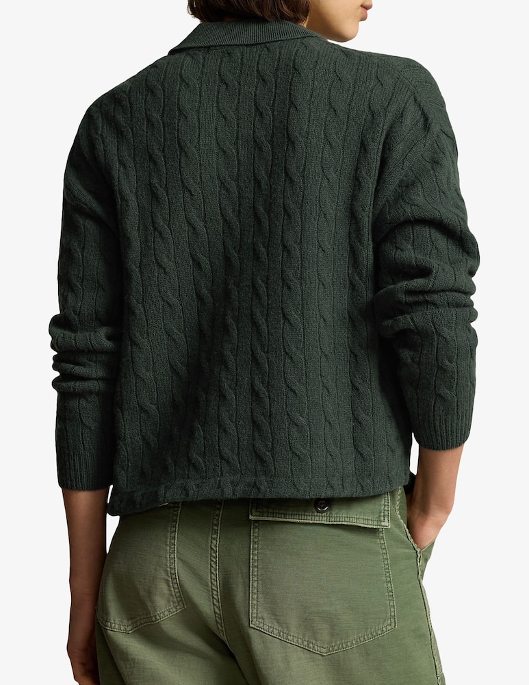 Polo Ralph Lauren Polo in lana e cashmere a trecce - immagine 3 Polo Ralph Lauren Polo in lana e cashmere a trecce - immagine 3