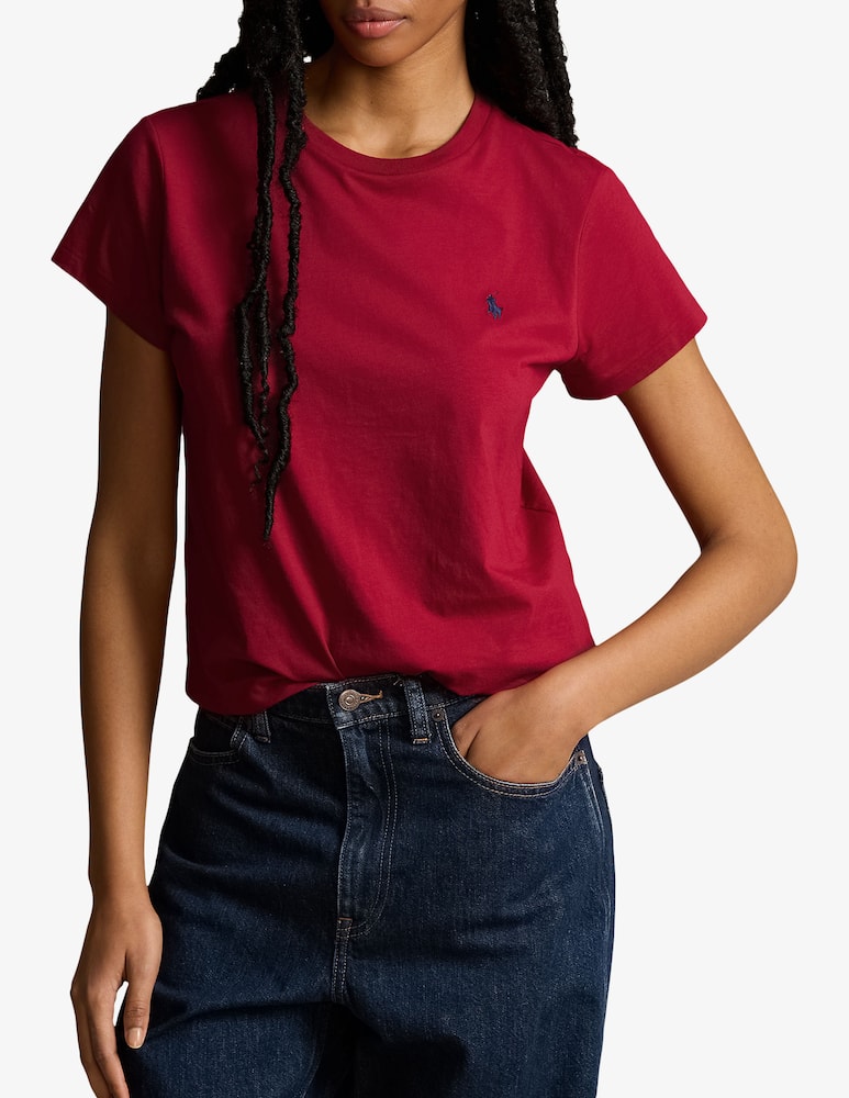 Polo Ralph Lauren Cotton Jersey Crewneck T-Shirt - picture 1 Polo Ralph Lauren Cotton Jersey Crewneck T-Shirt - picture 1