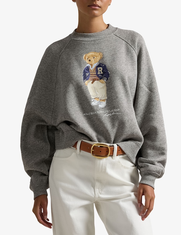 Polo Ralph Lauren Felpa Polo Bear oversize a girocollo - immagine 1 Polo Ralph Lauren Felpa Polo Bear oversize a girocollo - immagine 1